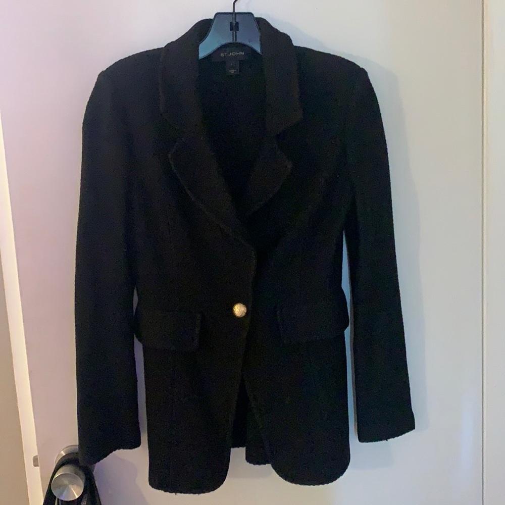 St. John knits boucle jacket